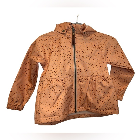 Mini A Ture Speckled Orange Raincoat - Picture 1 of 3